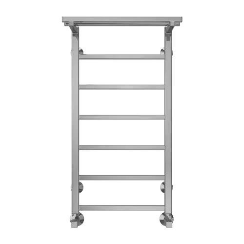 Полотенцесушитель водяной TERMINUS Контур 400x800/7 1/2" с полкой, нижнее подключение