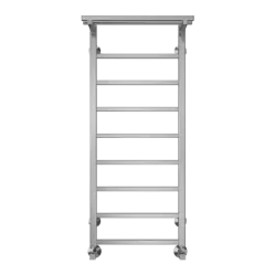 Полотенцесушитель водяной TERMINUS Контур 400x1000/9 1/2" с полкой, нижнее подключение