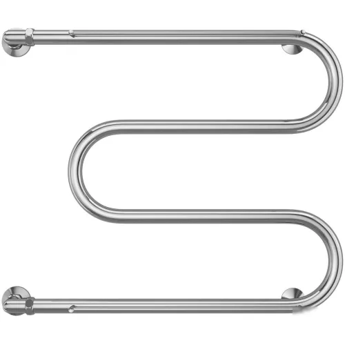 Полотенцесушитель водяной TERMINUS М-образный 600x700 (с полкой) 