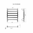 Полотенцесушитель электрический TERMINUS Ното 500x650/6 с quick touch
