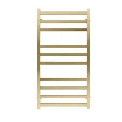 Полотенцесушитель водяной TERMINUS Ното 500x1000/10 1/2" матовое золото, нижнее подключение