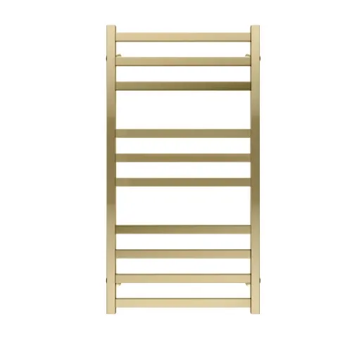 Полотенцесушитель водяной TERMINUS Ното 500x1000/10 1/2" матовое золото, нижнее подключение