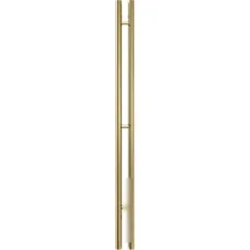 Полотенцесушитель электрический TERMINUS Стойка Duo Круг 70х1200 золото