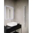 Полотенцесушитель электрический TERMINUS Стойка Duo Проф 1200 белый