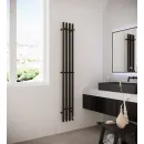 Полотенцесушитель электрический TERMINUS Стойка Quatro Круг 1600 черный