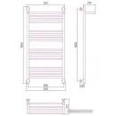 Полотенцесушитель Сунержа Богема с полкой+ 500x1000 03-0223-1050