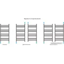 Полотенцесушитель Сунержа Богема с полкой+ 1200x600 00-0223-1260