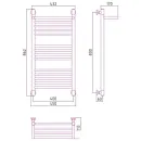 Полотенцесушитель Сунержа Богема с полкой+ 800х400 020-0223-8040