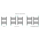 Полотенцесушитель Сунержа Богема+ выгнутая 600х400 05-0221-6040