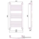 Полотенцесушитель Сунержа Богема+ выгнутая 800х400 03-0221-8040