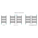 Полотенцесушитель Сунержа Богема+ выгнутая 500x800 03-0221-8050