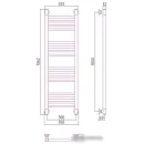 Полотенцесушитель Сунержа Богема+ прямая 1000х300 020-0220-1030