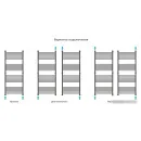 Полотенцесушитель Сунержа Богема+ прямая 1500х600 03-0220-1560