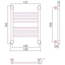 Полотенцесушитель Сунержа Богема+ прямая 500х400 051-0220-5040