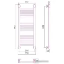 Полотенцесушитель Сунержа Богема+ прямая 800х300 020-0220-8030