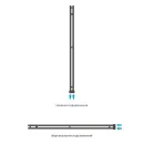 Полотенцесушитель Сунержа Нюанс EU50+ 50x1545 30-0212-1545