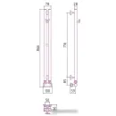 Полотенцесушитель Сунержа Нюанс EU50+ 50x840 30-0212-0840