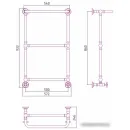 Полотенцесушитель Сунержа Ренессанс 1386 860x500 03-0281-8650