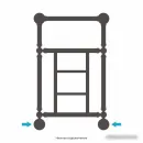 Полотенцесушитель Сунержа Ренессанс 1452 660x400 00-0282-6640