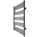 Полотенцесушитель водяной Gloss & Reiter Line 500х1000/17 1" черный, нижнее подключение