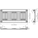 Стальной панельный радиатор Лидея ЛК 10-510 тип 10 500x1000