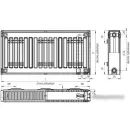Стальной панельный радиатор Лидея ЛК 20-311 300x1100
