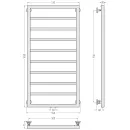 Полотенцесушитель Сунержа Канцлер 1000х500 15-0254-1050