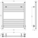 Полотенцесушитель Сунержа Модус 600х500 1015-0250-6050