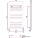 Полотенцесушитель Сунержа Модус 800x400 31-0250-8040