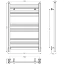 Полотенцесушитель Сунержа Модус 800х500 8011-0250-8050