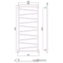 Полотенцесушитель Сунержа Сирокко 1200х500 31-0253-1250
