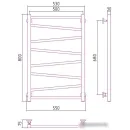 Полотенцесушитель Сунержа Сирокко 500x800 071-0253-8050
