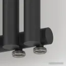 Сунержа Эстет-1 EU50 правый 1200х180 4 секции (темный титан муар)