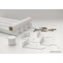 Сунержа Эстет-1 EU50 правый 1800х225 5 секций (матовый белый)