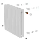 Дизайн-радиатор Royal Thermo Shift Q30 VC2050 (24 секции) RAL9016