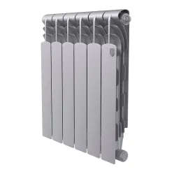 Биметаллический радиатор Royal Thermo Revolution Bimetall 500 2.0/Silver Satin (6 секций)