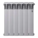 Биметаллический радиатор Royal Thermo Revolution Bimetall 500 2.0/Silver Satin (6 секций)