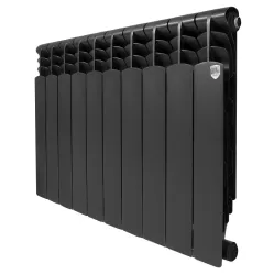 Биметаллический радиатор Royal Thermo Revolution Bimetall 500 2.0/Noir Sable (10 секций)