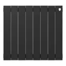 Биметаллический радиатор Royal Thermo PianoForte 500 Чёрный (8 секций)