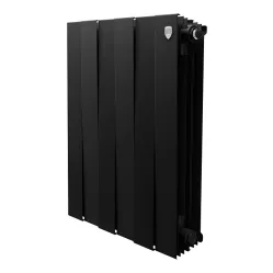 Биметаллический радиатор Royal Thermo PianoForte 500 Чёрный (6 секций)