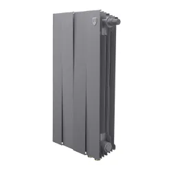 Биметаллический радиатор Royal Thermo PianoForte 500 Серебристый VR80 (4 секции)