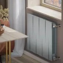 Биметаллический радиатор Royal Thermo PianoForte 500 Серебристый (8 секций)