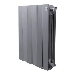Биметаллический радиатор Royal Thermo PianoForte 500 Серебристый (6 секций)