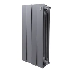 Биметаллический радиатор Royal Thermo PianoForte 500 Серебристый (4 секции)