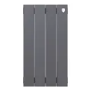 Биметаллический радиатор Royal Thermo PianoForte 500 Серебристый (4 секции)