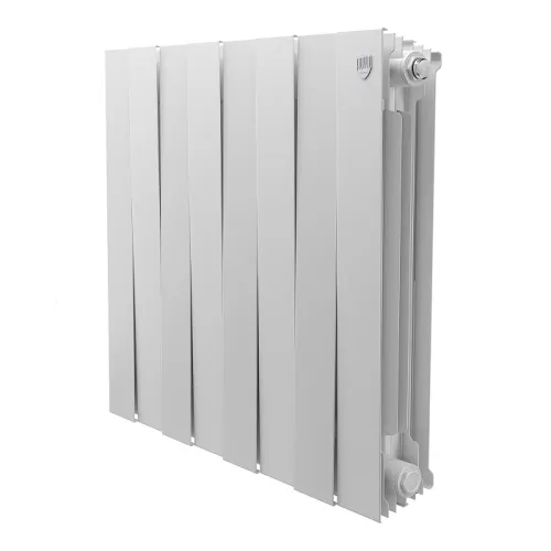 Биметаллический радиатор Royal Thermo PianoForte 500 Белый (8 секций)
