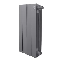 Биметаллический радиатор Royal Thermo PianoForte 500 Silver Satin VDR80 (4 секции)