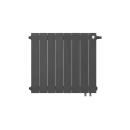 Биметаллический радиатор Royal Thermo PianoForte 500 /Noir Sable (8 секций) VDR