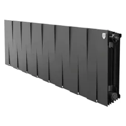 Биметаллический радиатор Royal Thermo PianoForte 300 Чёрный (16 секций)