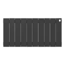 Биметаллический радиатор Royal Thermo PianoForte 300 Чёрный (10 секций)